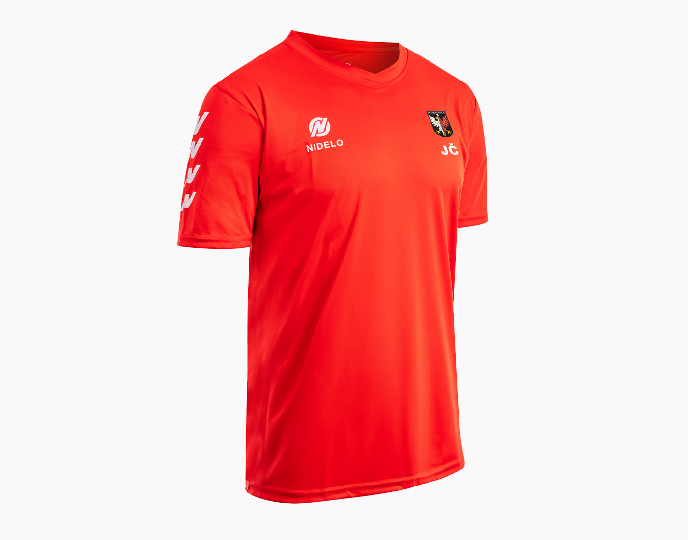 Hráčský dres Nantes červená - iniciály