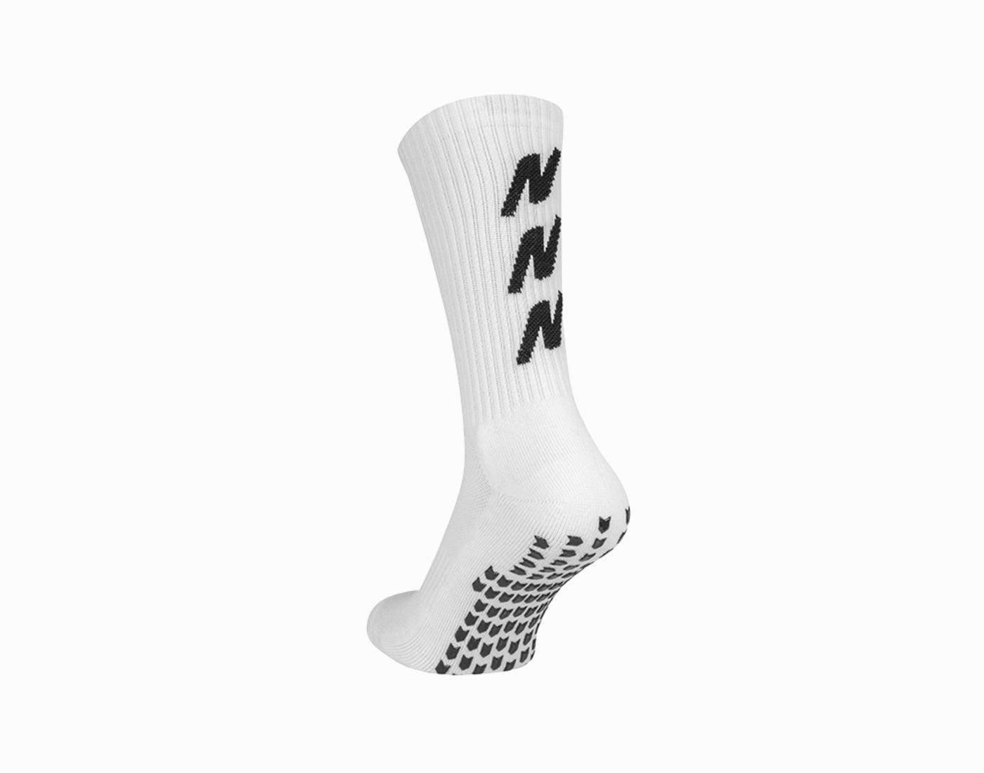 Fotbalové ponožky Dynamic Grip bílá