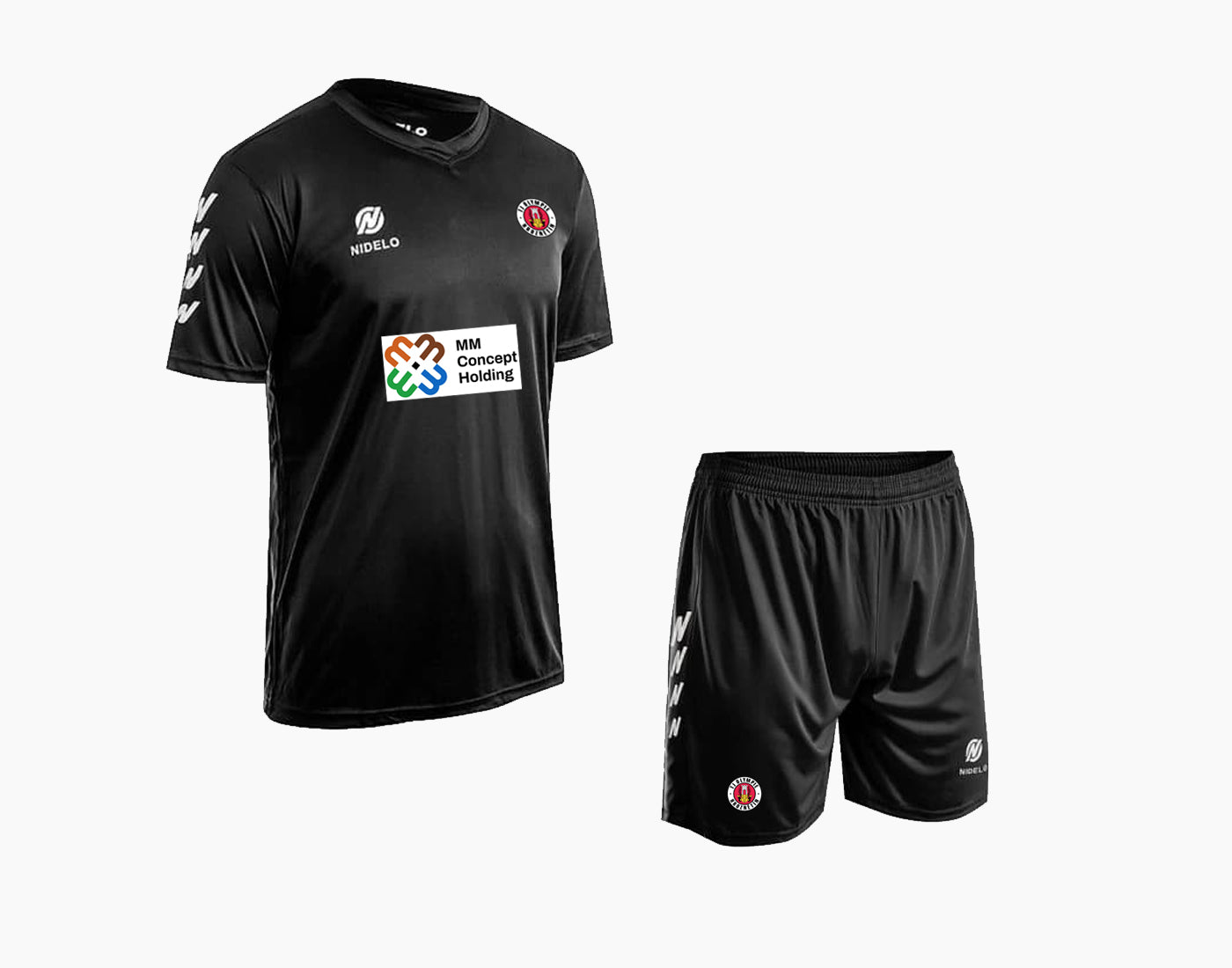 Hráčský set Nantes černá