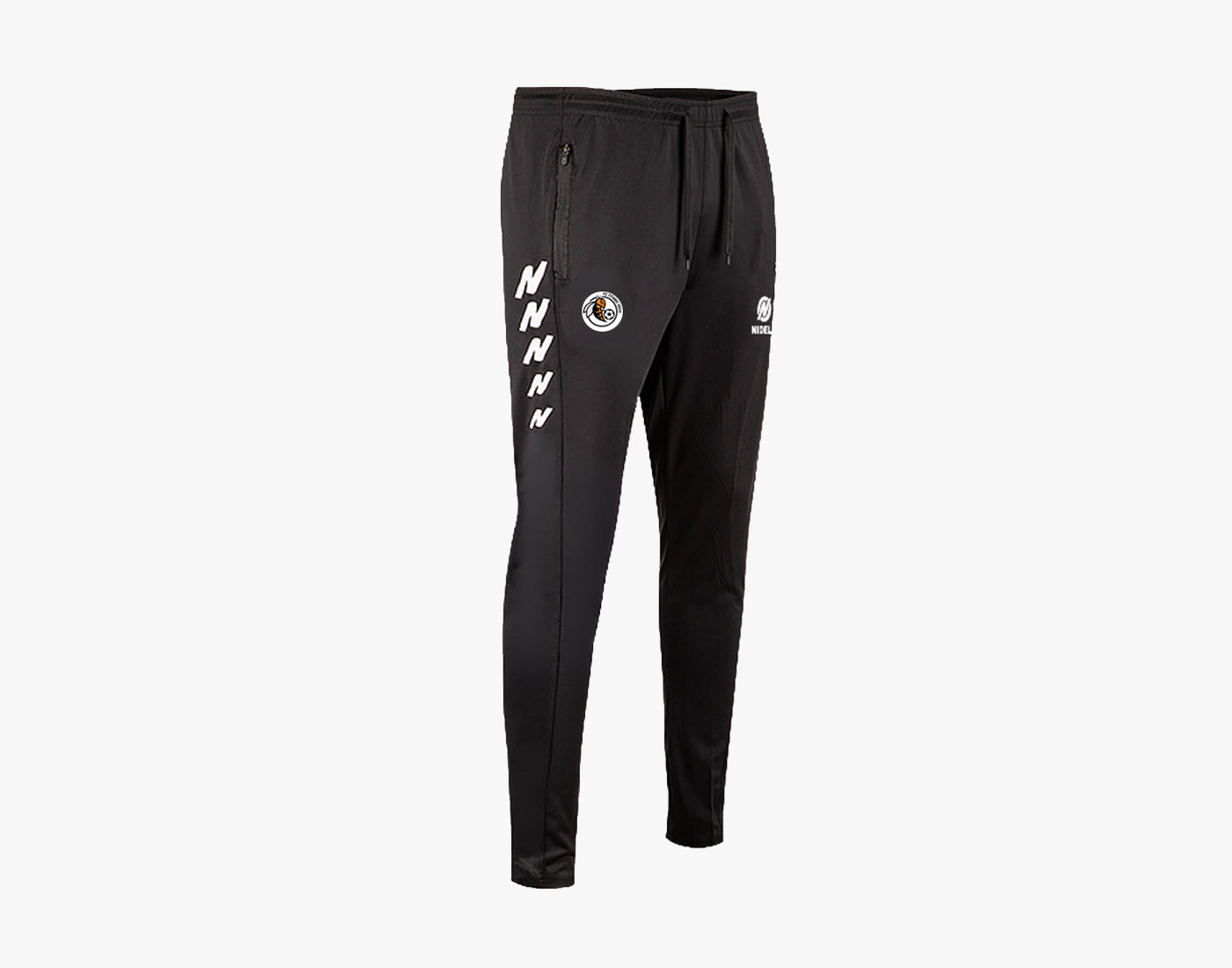 Tréninkové tepláky slim fit Nantes černá