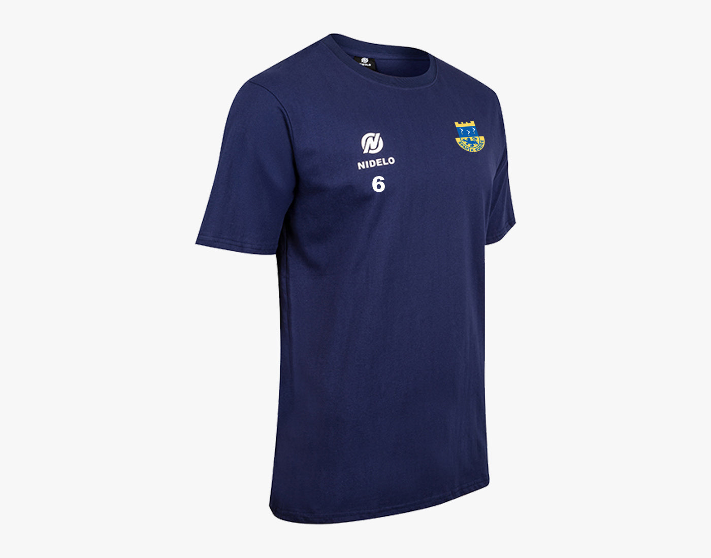 Sportovní tričko Core line tmavě modrá - logo a číslo hrudník
