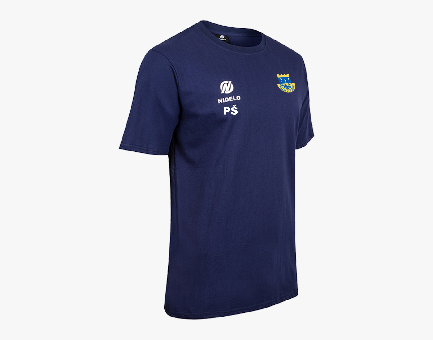 Sportovní tričko Core line tmavě modrá - logo a iniciály