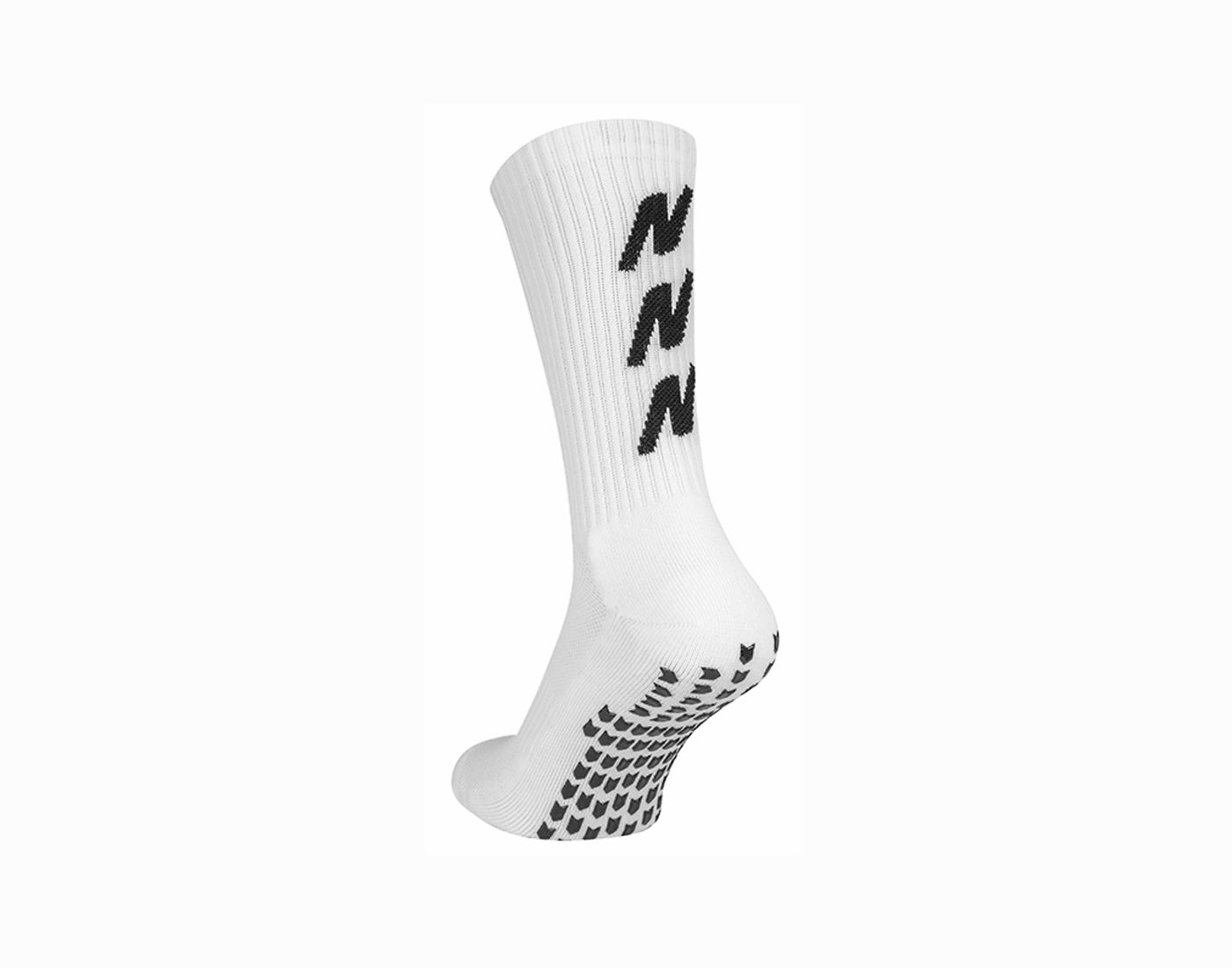 Fotbalové ponožky Dynamic Grip bílá