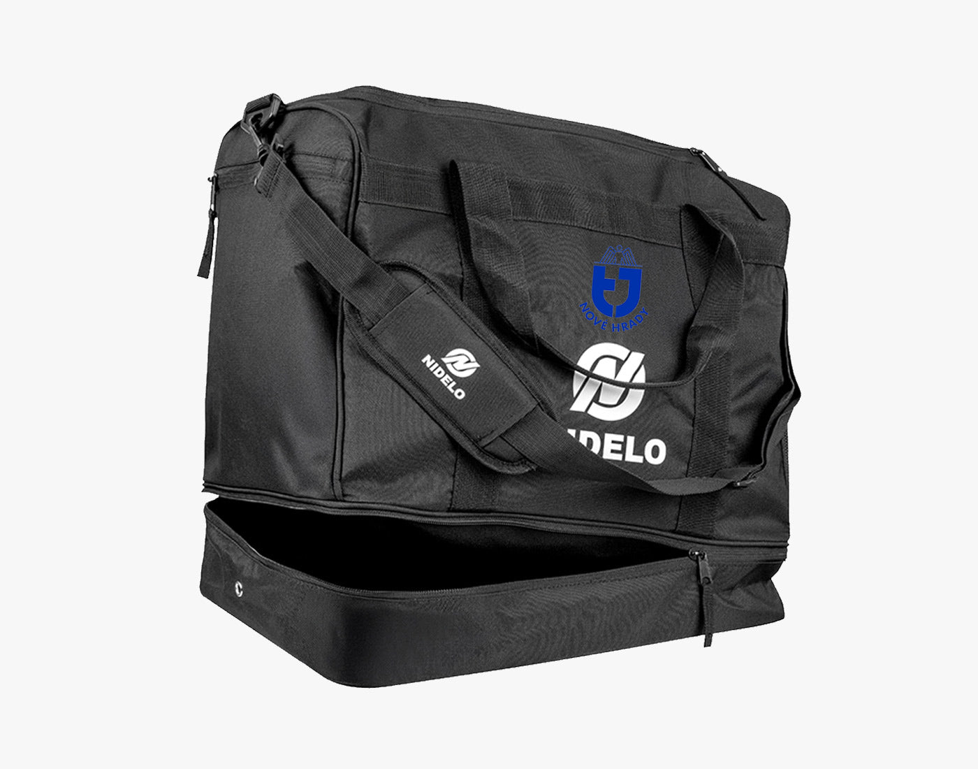 Sportovní taška Core line černá - s logem