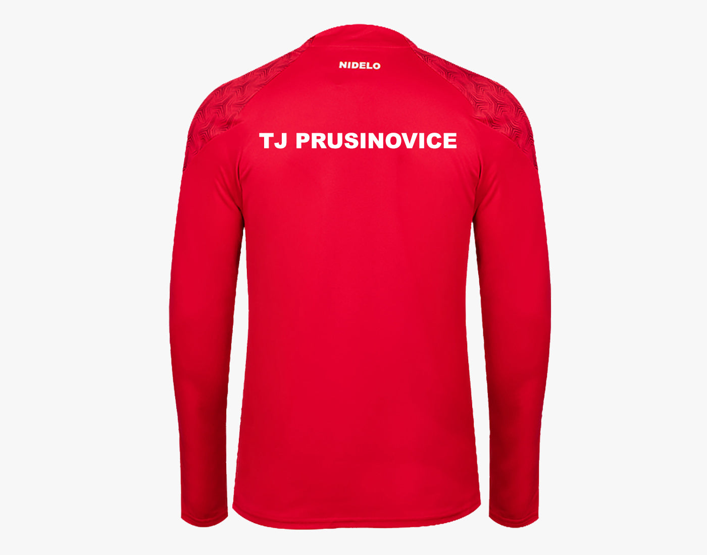 Tréninková mikina 1/2 zip Nantes červená